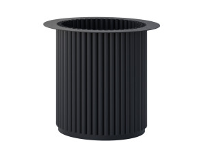 Podstawa metalowa do stolika Toro L 50 - czarny mat