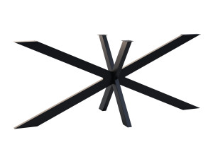 Podstawa do stołu Cross XL - czarny mat
