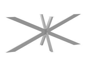 Podstawa do stołu Cross XL - srebrny