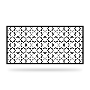 Panel ogrodzeniowy dekoracyjny A 12