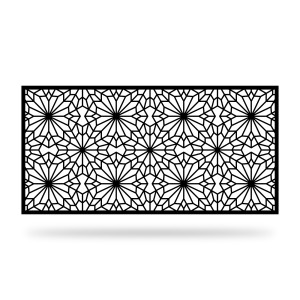 Panel ogrodzeniowy dekoracyjny A 24