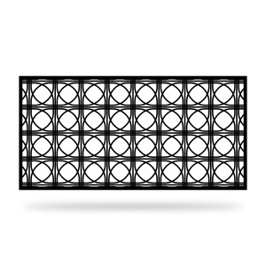 Panel ogrodzeniowy dekoracyjny A 29