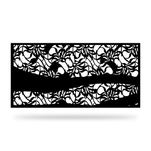 Panel ogrodzeniowy dekoracyjny BOT 07