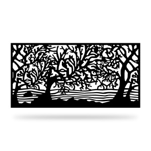 Panel ogrodzeniowy dekoracyjny BOT 27