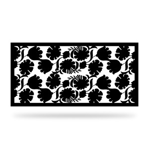 Panel ogrodzeniowy dekoracyjny F 02