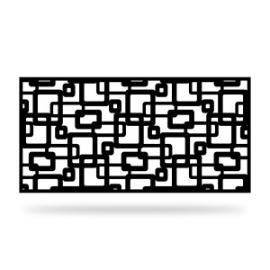 Panel ogrodzeniowy dekoracyjny GEO 03