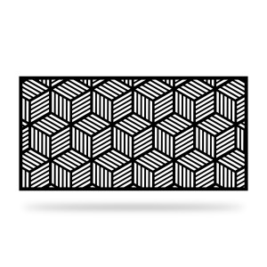 Panel ogrodzeniowy dekoracyjny GEO 09