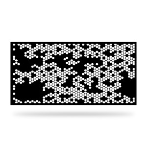 Panel ogrodzeniowy dekoracyjny GEO 19