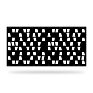 Panel ogrodzeniowy dekoracyjny GEO 29