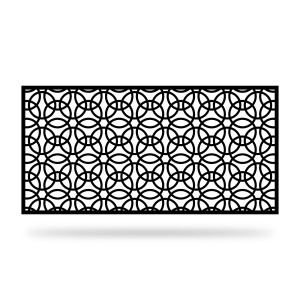 Panel ogrodzeniowy dekoracyjny KPS 07