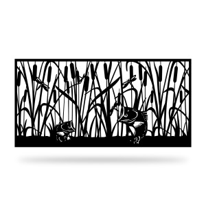 Panel ogrodzeniowy dekoracyjny NAT 16