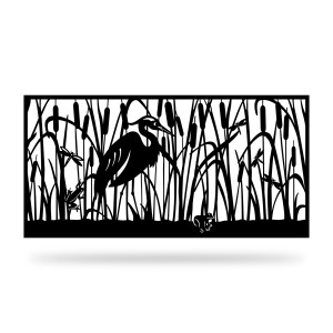 Panel ogrodzeniowy dekoracyjny NAT 19