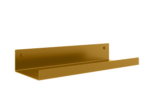 Półka metalowa łazienkowa 30 cm - złoty