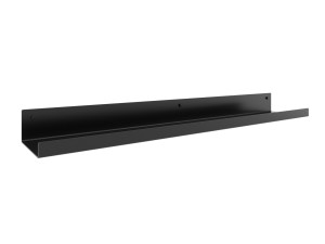 Półka metalowa łazienkowa 60 cm - czarny mat