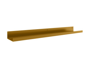 Półka metalowa łazienkowa 70 cm - złoty