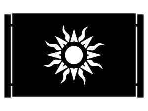 Przęsło ogrodzeniowe Gaia 200×135 cm - biały matowy