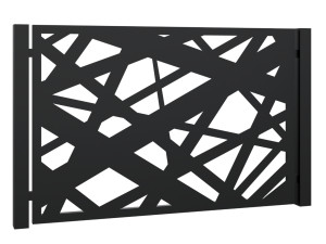 Przęsło ogrodzeniowe Elisa 200×135 cm - grafitowy