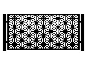 Przęsło ogrodzeniowe Perla 200×100 cm - biały matowy
