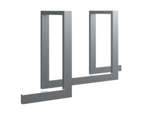 Stojak rowerowy Ratio Chrom zestaw 2