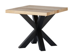 Kwadratowy Stolik Pająk Slim 60x60cm