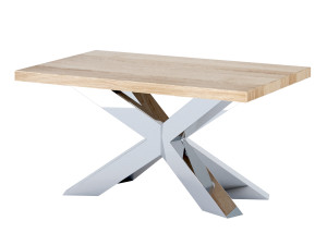 Stolik Pająk heavy chrom 60x100cm