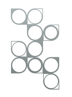 Dekoracja ścienna metalowa na rośliny pnące Trejaż Malla L 56x94 cm - srebrny