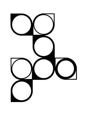 Dekoracja ścienna metalowa na rośliny pnące Trejaż Malla M 56x75 cm - czarny matowy