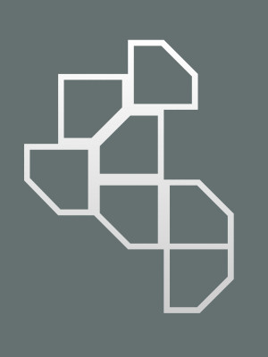 Dekoracja ścienna metalowa na rośliny pnące Trejaż Rima M 52x68 cm - biały matowy