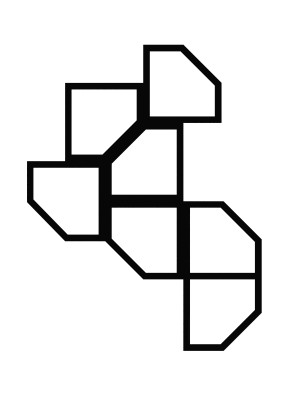 Dekoracja ścienna metalowa na rośliny pnące Trejaż Rima M 52x68 cm - czarny matowy