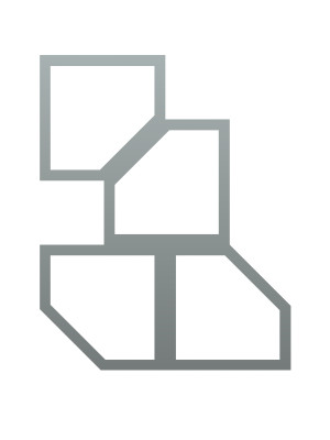 Dekoracja ścienna metalowa na rośliny pnące Trejaż Rima S 35x44 cm - srebrny