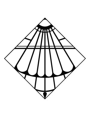 Dekoracja ścienna metalowa na rośliny pnące Trejaż Paro L 80x80 cm - czarny mat