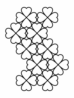 Dekoracja ścienna metalowa na rośliny pnące Trejaż Trebo L 74x98 cm - czarny matowy