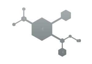 Wieszak ścienny metalowy Parts WIE154 40 cm - srebrny