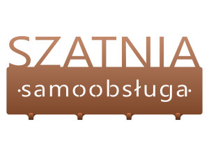 Krótki wieszak metalowy Szatnia samoobsługa 40 cm - miedziany