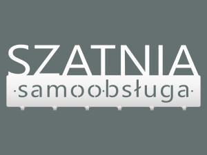 Wieszak metalowy Szatnia samoobsługa 60 cm - biały matowy