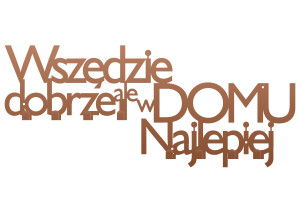 Wieszak metalowy Wszędzie dobrze WIE181 80 cm - miedziany