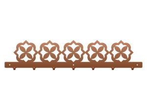 Wieszak do przedpokoju Marokański III 70 cm - miedziany