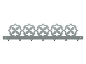 Wieszak do przedpokoju Marokański III 70 cm - srebrny