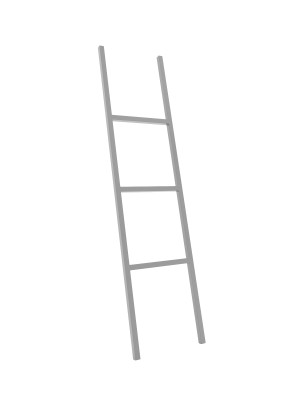 Wieszak na ręczniki drabinka XS - srebrny