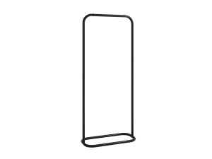 Wieszak na ubrania stojący Minimal 60 cm - czarny matowy