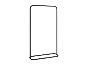 Wieszak na ubrania stojący Minimal 80 cm - czarny matowy