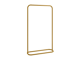 Wieszak na ubrania stojący Minimal 80 cm - złoty
