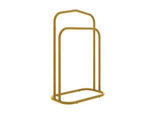 Wieszak na ubrania stojący Kamerdyner 60 cm - złoty