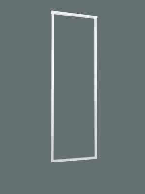 Wieszak sufitowy pojedynczy Long do karton-gipsu S - biały matowy