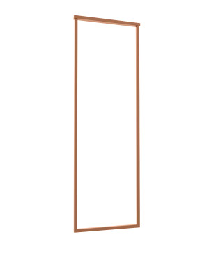 Wieszak sufitowy pojedynczy Long do karton-gipsu S - miedziany