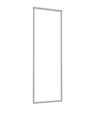 Wieszak sufitowy pojedynczy Long do karton-gipsu S - srebrny