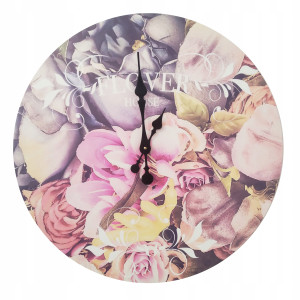 Zegar ścienny Flower House 60 cm
