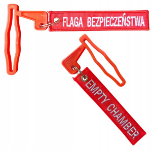 Flaga Bezpieczeństwa Empty Chamber Znacznik Bezpieczeństwa do Strzelby