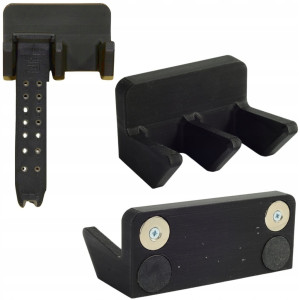 Uchwyt Magnetyczny na 2 Magazynki 9mm .45ACP Wieszak na Magazynki Podwójny