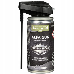 Olej do Czyszczenia i Konserwacji Broni Wiatrówki ALFA GUN 150ml Spray